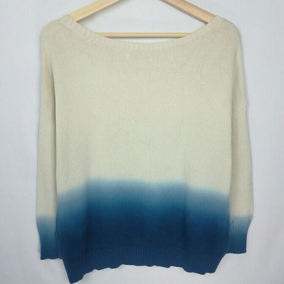 A.E.O Slouch Ombre' American Heart Sweater - Picture 6 of 8